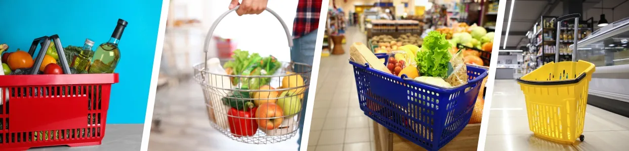 Корзины покупательские