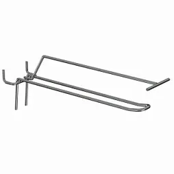 Крючки двойные с ценникодержателем