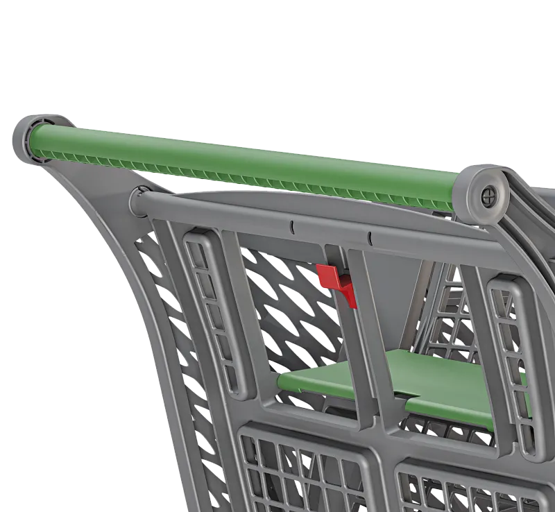 Фото Тележка пластиковая "ОПТИМА ЭКО "  STP-100-BS-OPTIMA  ECO