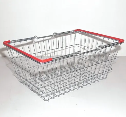 Корзина покупательская металлическая оцинкованная 22 л