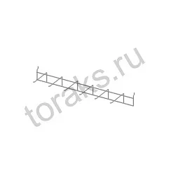 Гребенка 6- штыревая для стойки 640 мм