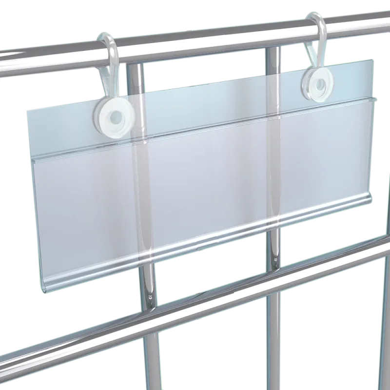 Ценникодержатель на сетчатые полки DBH-39-1000