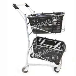 Тележка для покупательских корзин STB-04
