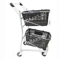 Тележка для покупательских корзин STB-04