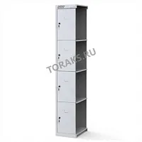 Шкаф для сумок (камера хранения) на 4 ячейки, дополнительная секция