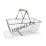 Корзина покупательская металлическая оцинкованная 22 л