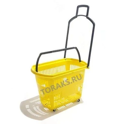 Пластиковая корзина на колесах SBT-38-YE л