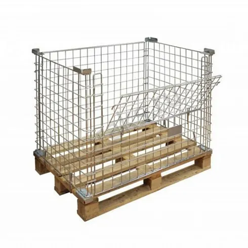 Паллетное ограждение 1200-800 штабелируемое PN-1200-800-1-S