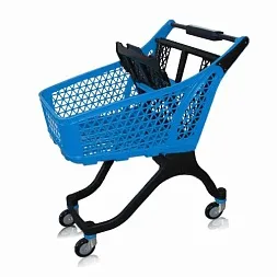 Фото Пластиковые покупательские тележки