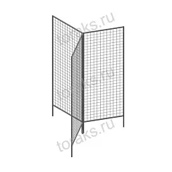 Стенд 3-х лучевой 1830х630