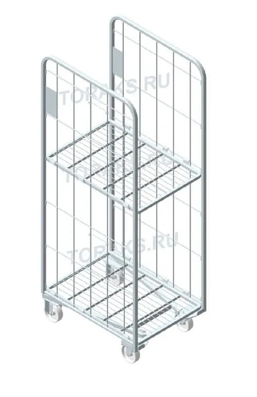 Ролл - контейнер  800х600 штабелируемый/вкатываемый