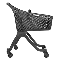 Фото Тележка пластиковая "ОПТИМА ЭКО "  STP-100-BS-OPTIMA  ECO