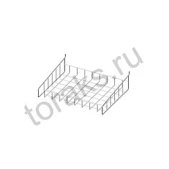 Полка прямая для стойки 440 мм