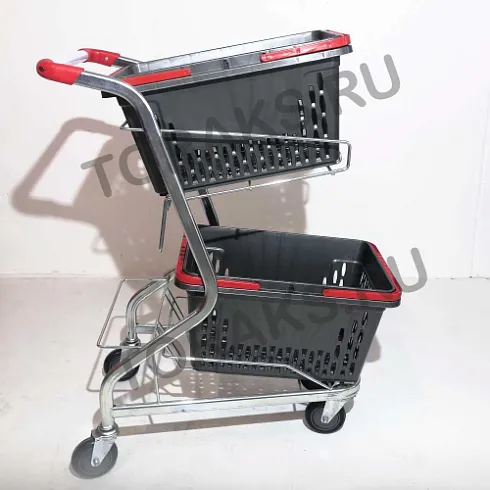 Тележка для покупательских корзин STB-02