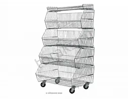 Корзины сетчатые многоярусные