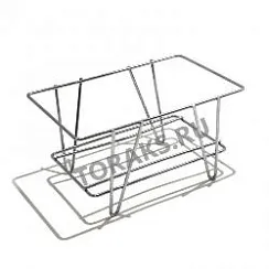 Подставка для корзин хромированная