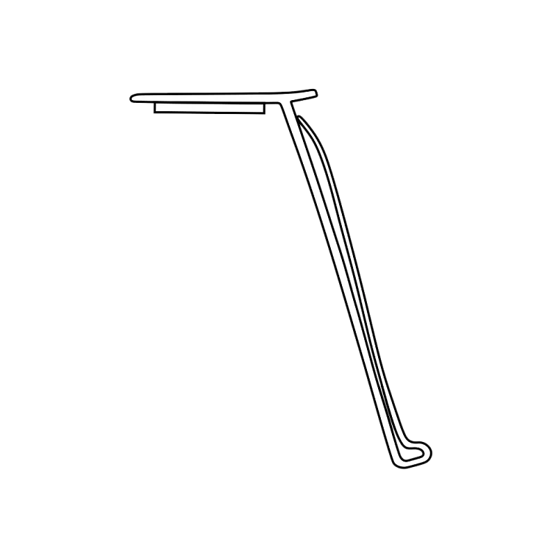 Ценникодержатель на клеевой основе HEL-39-1000