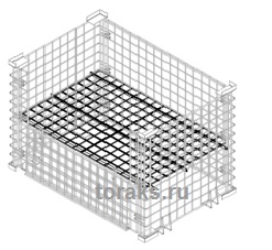Разделитель горизонтальный РN-DV-1200-800 для паллетного ограждения PN-1200-800