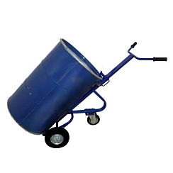 Фото Тележка для бочек КБ1 пневмо колеса 200мм.