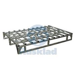 Поддон металлический ПМК-Ц 1200x1000 цинк