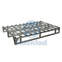 Поддон металлический ПМК-Ц 1200x1000 цинк