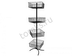 Стойка вращающаяся 4 корзины