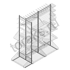 Стойка прикассовая (Сборка 3)