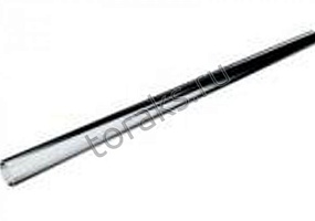 Труба соединительная хромированная 38мм длиной 1,5м