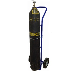 Тележка для перевозки газового баллона ГБ-1 пневмо колеса 250мм