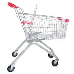 Фото Тележка покупательская 100 л STE-100-BS