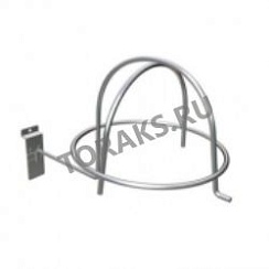 Кронштейн на экономпанель для бейсболок хром