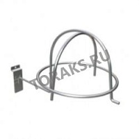 Кронштейн на экономпанель для бейсболок хром