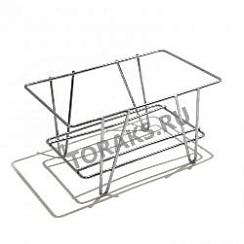 Подставка для корзин хромированная