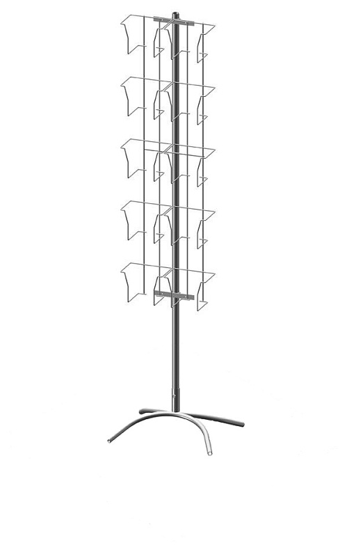 Стойка с дисплеем 10 ячеек для колготок