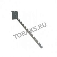 Кронштейн на экономпанель 12 выемок хром