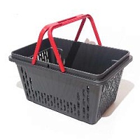 Корзина покупательская пластиковая 30л SB-P-24-30