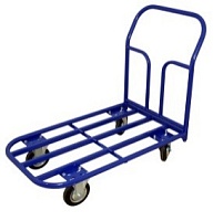 Фото Тележка платформенная каркасная ТК 3 600х1000мм колеса 125 мм